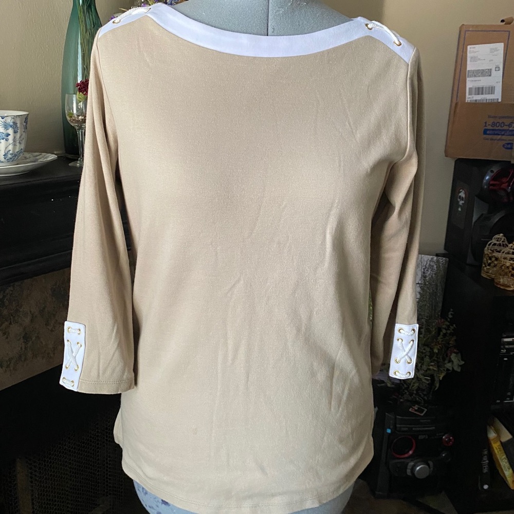 Cali and York 3/4 sleeved top